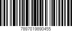 Código de barras (EAN, GTIN, SKU, ISBN): '7897019890455'