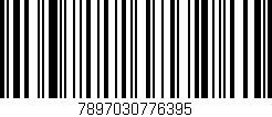 Código de barras (EAN, GTIN, SKU, ISBN): '7897030776395'