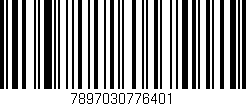 Código de barras (EAN, GTIN, SKU, ISBN): '7897030776401'