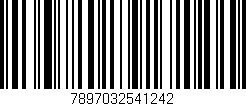 Código de barras (EAN, GTIN, SKU, ISBN): '7897032541242'
