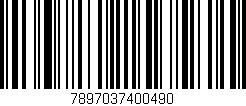 Código de barras (EAN, GTIN, SKU, ISBN): '7897037400490'