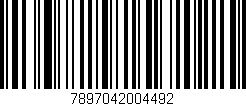Código de barras (EAN, GTIN, SKU, ISBN): '7897042004492'