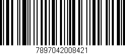 Código de barras (EAN, GTIN, SKU, ISBN): '7897042008421'