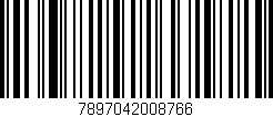 Código de barras (EAN, GTIN, SKU, ISBN): '7897042008766'