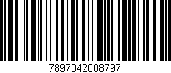 Código de barras (EAN, GTIN, SKU, ISBN): '7897042008797'
