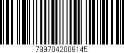 Código de barras (EAN, GTIN, SKU, ISBN): '7897042009145'
