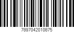 Código de barras (EAN, GTIN, SKU, ISBN): '7897042010875'