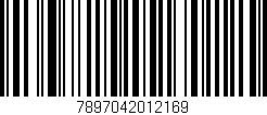 Código de barras (EAN, GTIN, SKU, ISBN): '7897042012169'