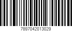 Código de barras (EAN, GTIN, SKU, ISBN): '7897042013029'