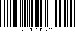 Código de barras (EAN, GTIN, SKU, ISBN): '7897042013241'