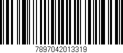 Código de barras (EAN, GTIN, SKU, ISBN): '7897042013319'
