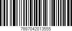 Código de barras (EAN, GTIN, SKU, ISBN): '7897042013555'