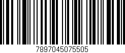 Código de barras (EAN, GTIN, SKU, ISBN): '7897045075505'