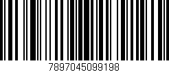 Código de barras (EAN, GTIN, SKU, ISBN): '7897045099198'