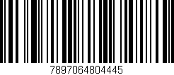 Código de barras (EAN, GTIN, SKU, ISBN): '7897064804445'