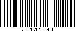 Código de barras (EAN, GTIN, SKU, ISBN): '7897070109688'