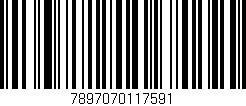 Código de barras (EAN, GTIN, SKU, ISBN): '7897070117591'
