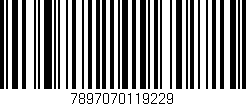 Código de barras (EAN, GTIN, SKU, ISBN): '7897070119229'
