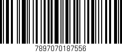 Código de barras (EAN, GTIN, SKU, ISBN): '7897070187556'