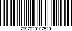 Código de barras (EAN, GTIN, SKU, ISBN): '7897070187570'