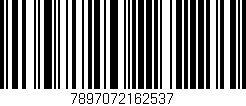 Código de barras (EAN, GTIN, SKU, ISBN): '7897072162537'