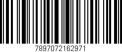 Código de barras (EAN, GTIN, SKU, ISBN): '7897072162971'