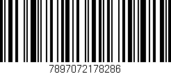Código de barras (EAN, GTIN, SKU, ISBN): '7897072178286'