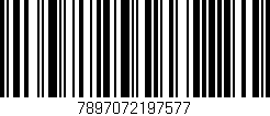 Código de barras (EAN, GTIN, SKU, ISBN): '7897072197577'