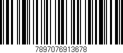 Código de barras (EAN, GTIN, SKU, ISBN): '7897076913678'