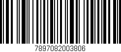 Código de barras (EAN, GTIN, SKU, ISBN): '7897082003806'