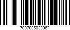 Código de barras (EAN, GTIN, SKU, ISBN): '7897085830867'