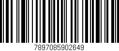 Código de barras (EAN, GTIN, SKU, ISBN): '7897085902649'