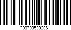 Código de barras (EAN, GTIN, SKU, ISBN): '7897085902861'