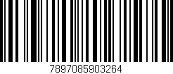 Código de barras (EAN, GTIN, SKU, ISBN): '7897085903264'