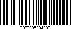 Código de barras (EAN, GTIN, SKU, ISBN): '7897085904902'