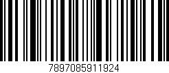 Código de barras (EAN, GTIN, SKU, ISBN): '7897085911924'