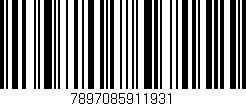 Código de barras (EAN, GTIN, SKU, ISBN): '7897085911931'