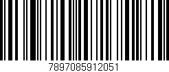 Código de barras (EAN, GTIN, SKU, ISBN): '7897085912051'