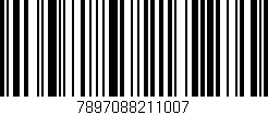 Código de barras (EAN, GTIN, SKU, ISBN): '7897088211007'