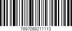 Código de barras (EAN, GTIN, SKU, ISBN): '7897088211113'