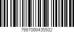 Código de barras (EAN, GTIN, SKU, ISBN): '7897088435502'