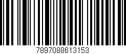 Código de barras (EAN, GTIN, SKU, ISBN): '7897088613153'