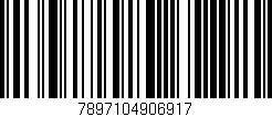 Código de barras (EAN, GTIN, SKU, ISBN): '7897104906917'