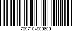 Código de barras (EAN, GTIN, SKU, ISBN): '7897104909680'