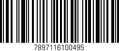 Código de barras (EAN, GTIN, SKU, ISBN): '7897116100495'
