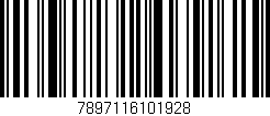 Código de barras (EAN, GTIN, SKU, ISBN): '7897116101928'