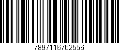 Código de barras (EAN, GTIN, SKU, ISBN): '7897116762556'
