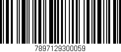 Código de barras (EAN, GTIN, SKU, ISBN): '7897129300059'