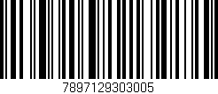 Código de barras (EAN, GTIN, SKU, ISBN): '7897129303005'