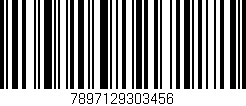 Código de barras (EAN, GTIN, SKU, ISBN): '7897129303456'